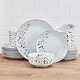 preview thumbnail 3 of 6, Mikasa Kalina 24-Piece Dinnerware Set, Service for 8