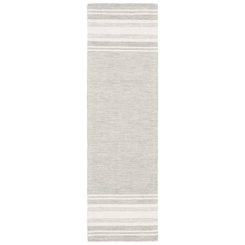 SAFAVIEH Handmade Metro Hedije Stripe Wool Rug