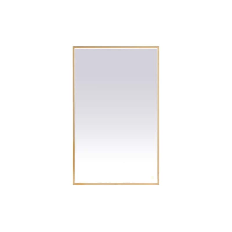 Indigo Home 30x48 inch LED mirror with adjustable color temperature