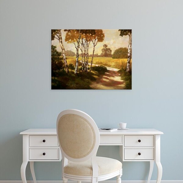 Easy Art Prints Graham Reynolds's 'Country Walk II' Premium Canvas Art