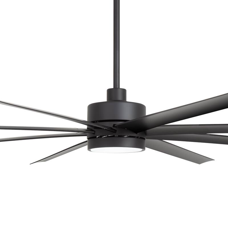 65"/72"/84" Modern LED Ceiling Fan with Light and Remote(8-Blade)