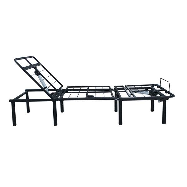 Twin XL Size Adjustable Bed Base with Foot Incline and Motorized Head