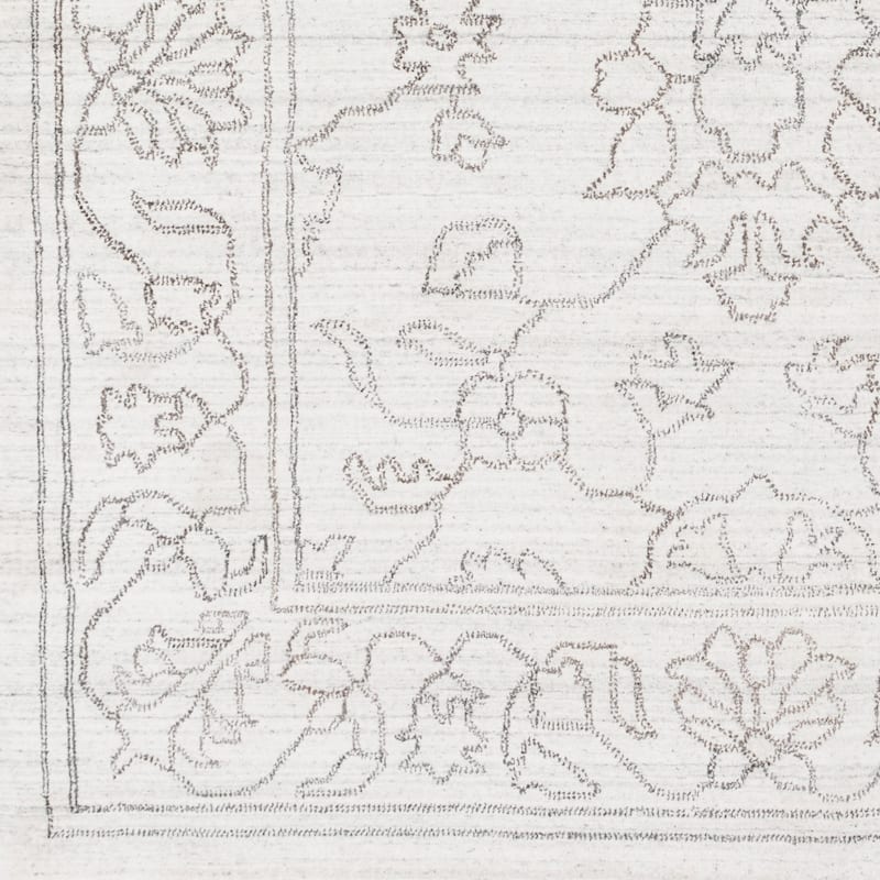 Surya Dove Hand-loomed Viscose Area Rug