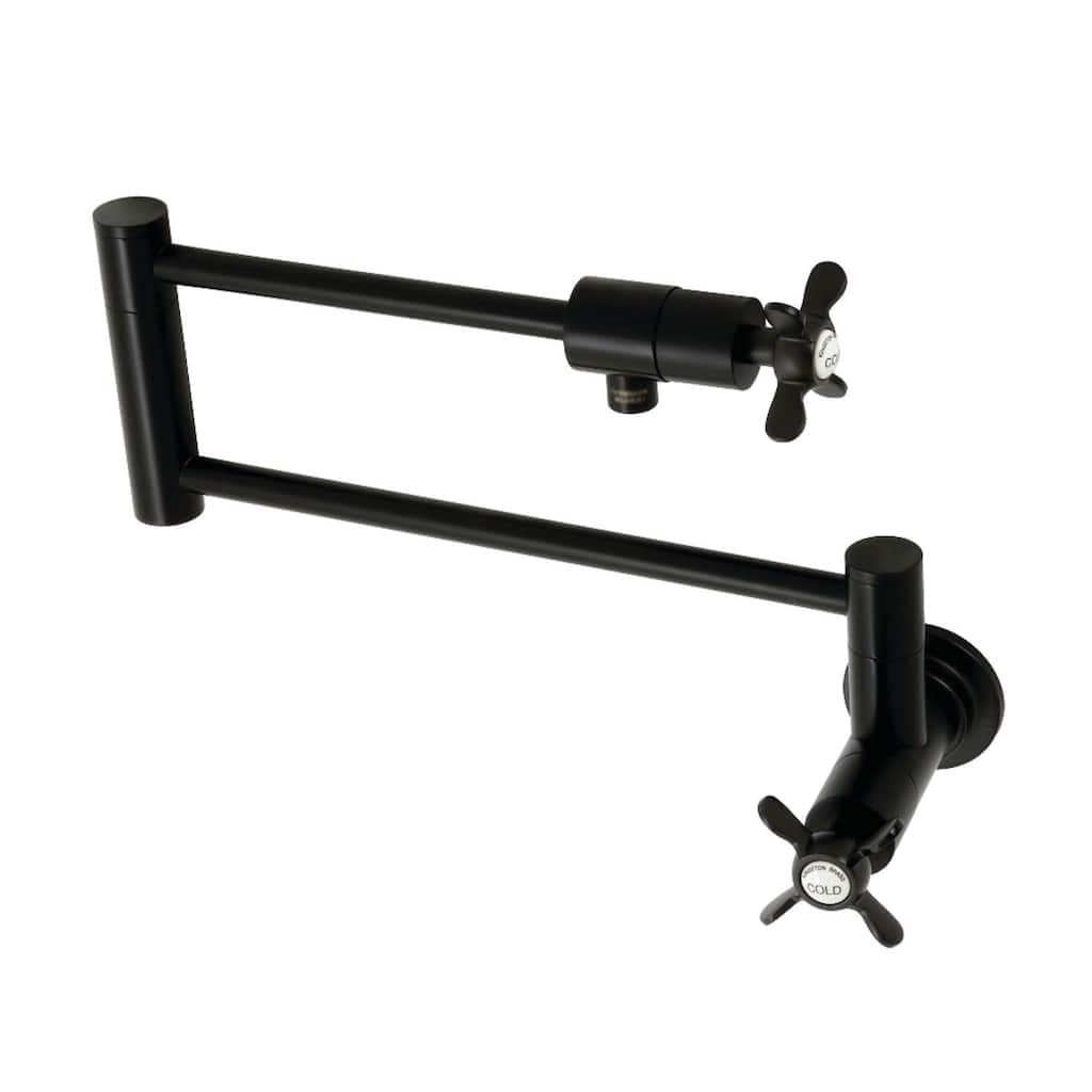 Kingston Brass Essex 3.8 GPM Single Hole Wall Mounted Pot Filler