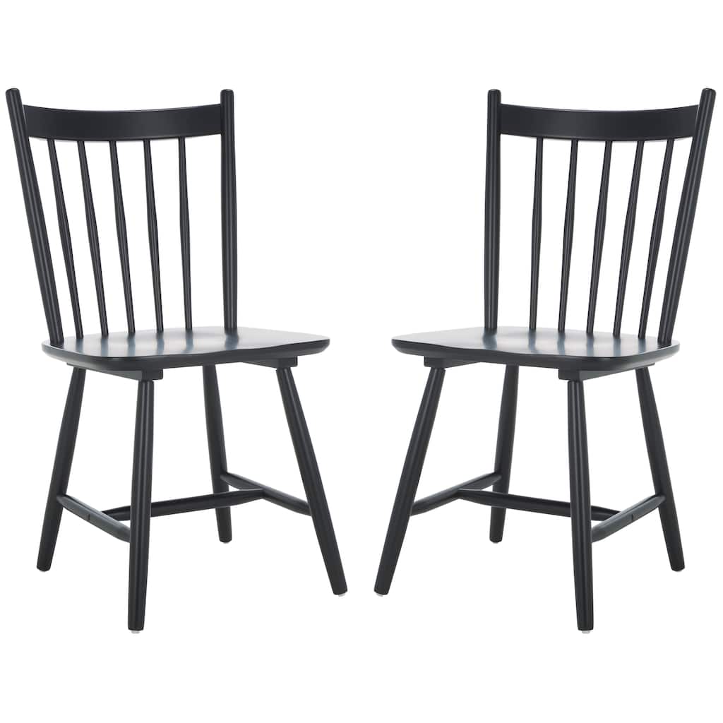 SAFAVIEH HOME Andreas Spindle Dining Chair (Set of 2) - 17"W x 20"D x 36"H