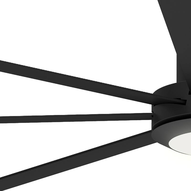 Moasis 84 Inch 8 Blades Ceiling Fans with Lights and Remote Control and 6 Speed - 84 Inches