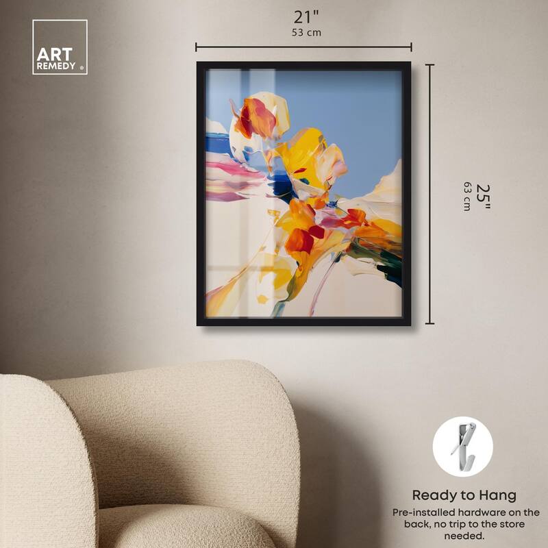 Flippant Bloom II Shadowbox by Art Remedy