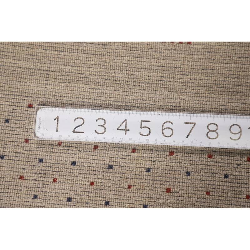 Little Animals Tribal Gabbeh Indian Foyer Rug Hand-Knotted Wool Carpet - 3'11"x 5'10"