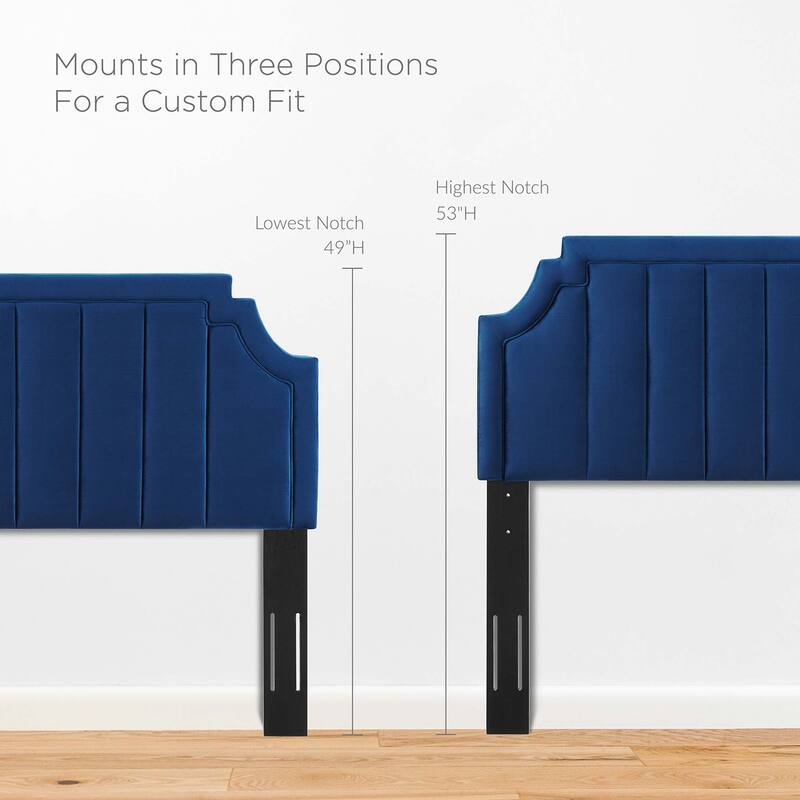 Sienna Performance Velvet Twin Platform Bed