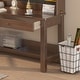 preview thumbnail 18 of 20, Kids Desk with Hutch, Wood Study Table with Storage, Writing Desk
