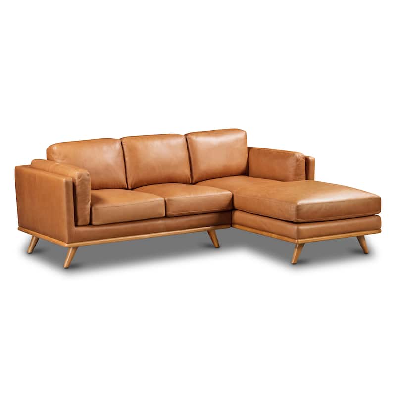 Poly and Bark Cadiz Sectional Sofa - Genuine Italian Leather