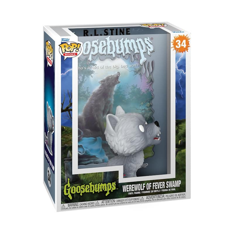 Funko POP! Book Cover Goosebumps Werewolf of Fever Swamp Vinyl Figure (#34) - Multi-Color