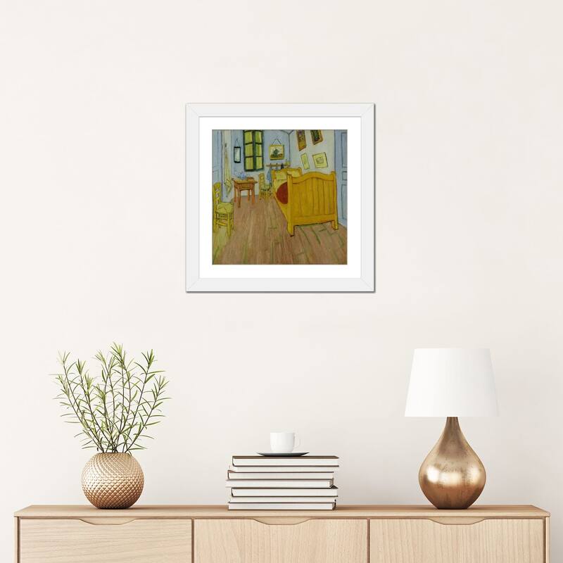 iCanvas "Bedroom In Arles, First Version, October 1888 (van Gogh Museum)" by Vincent van Gogh