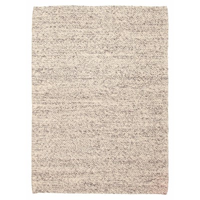 ECARPETGALLERY Braid weave Sienna Grey Wool Rug - 5'4 x 7'5