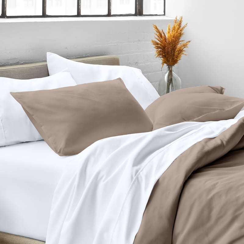 Bare Home Double Brushed Pillow Shams (Set of 2)