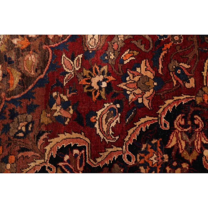 ECARPETGALLERY Hand-knotted Kayseri Vintage Red Wool Rug - 6'11 x 10'0