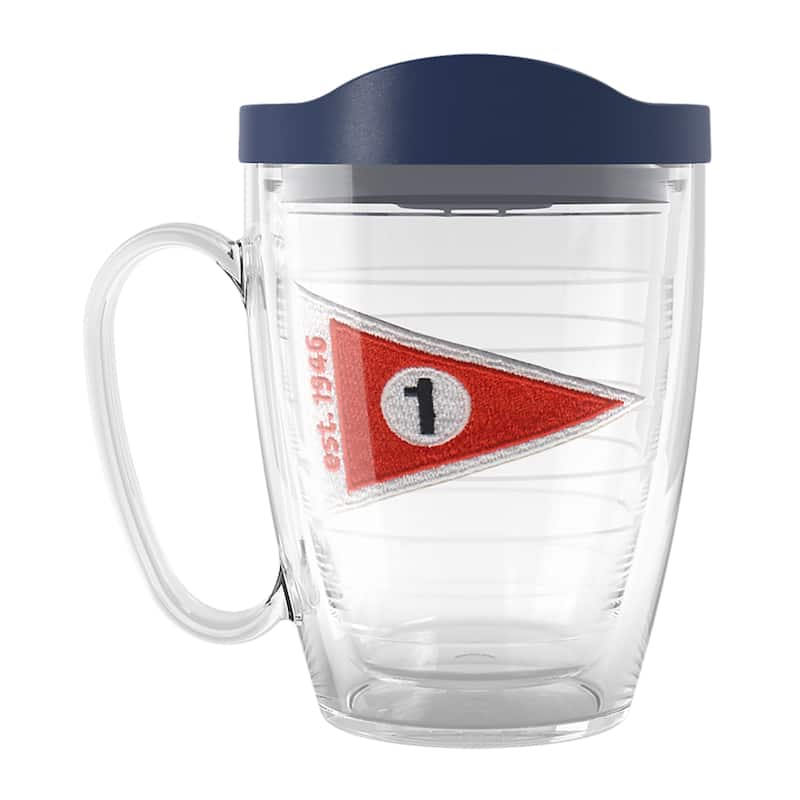 Tervis Golf First Hole 46 Made in USA Double Walled Insulated Travel Tumbler, First Hole - Navy Lid - 16oz Mug - 16oz Mug