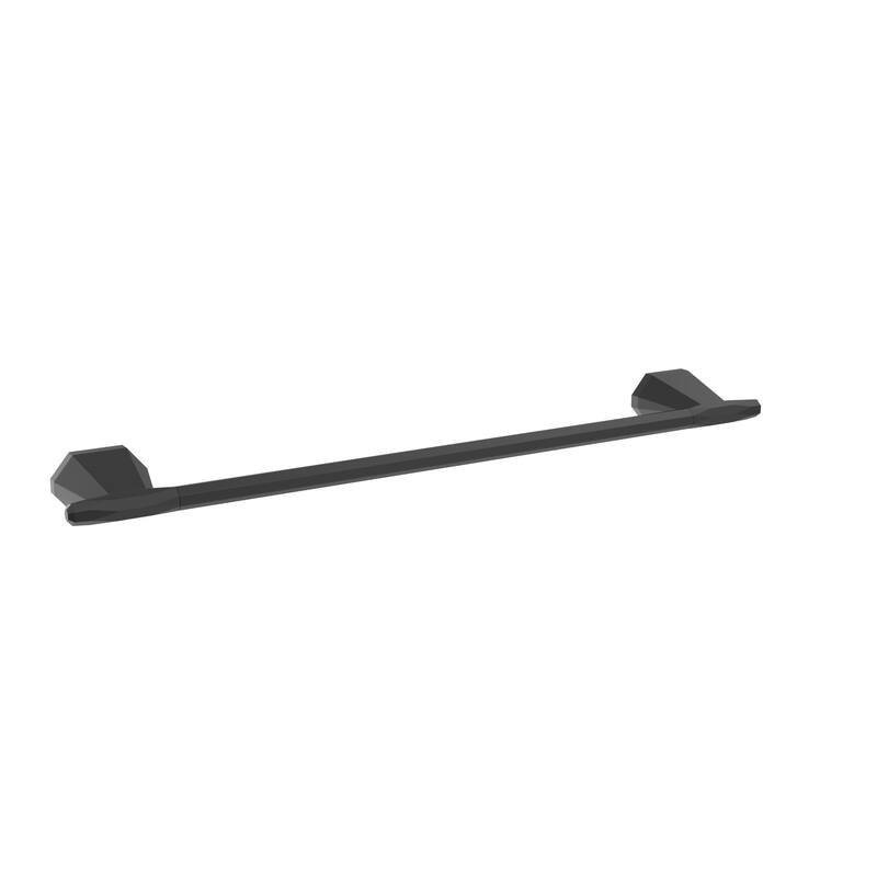 Amerock St. Vincent Towel Bar - Matte Black - 18"