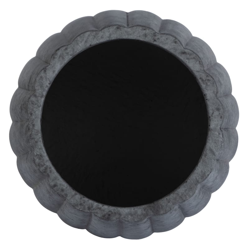 SAFAVIEH Outdoor Aylin Concrete Planter - 14"W x 14"D x 12"H
