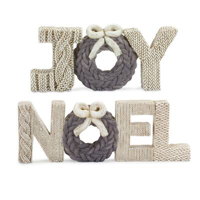 Noel and Joy Decor (Set of 2)