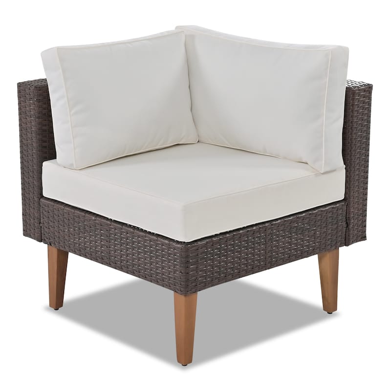 4-pieces Outdoor Wicker Sofa Set