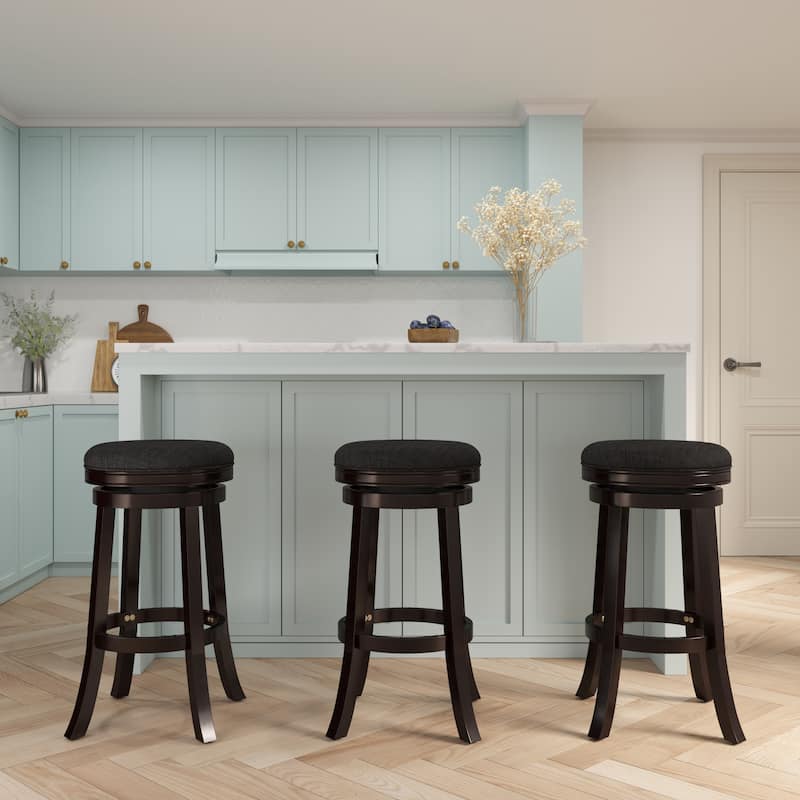 DTY Indoor Living Creede Backless Swivel Stool