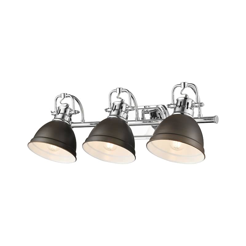Golden Lighting Duncan 3 Light 25" Wide Bathroom Vanity Light