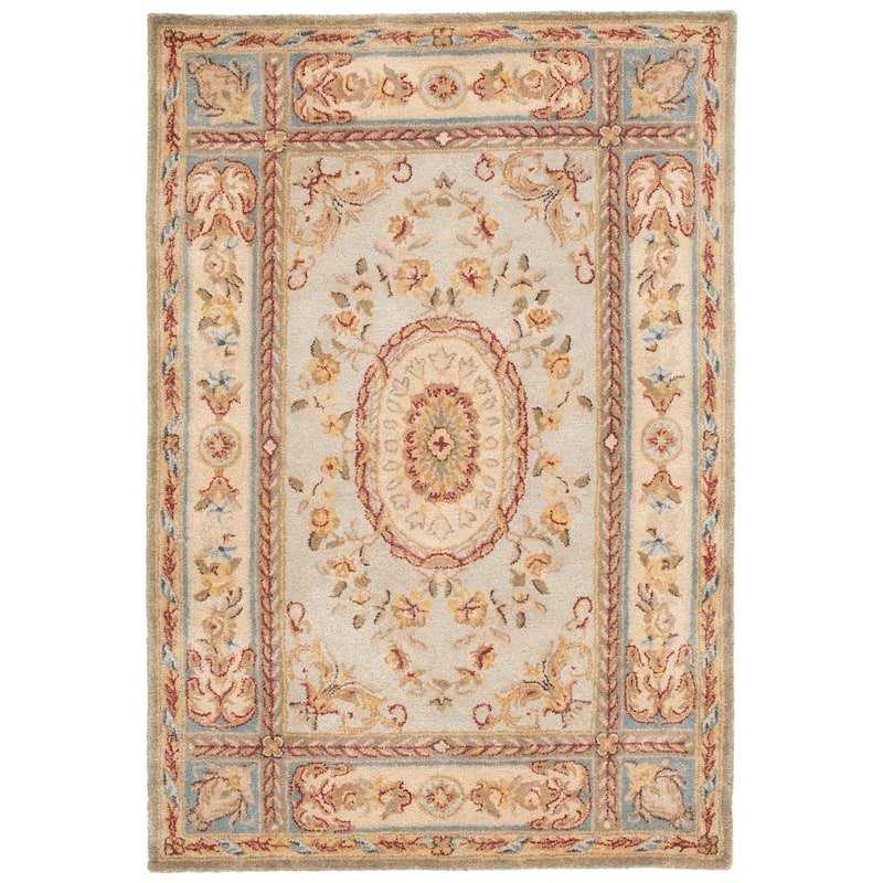 SAFAVIEH Handmade Bergama Mirjami Oriental Hand-spun Wool Rug