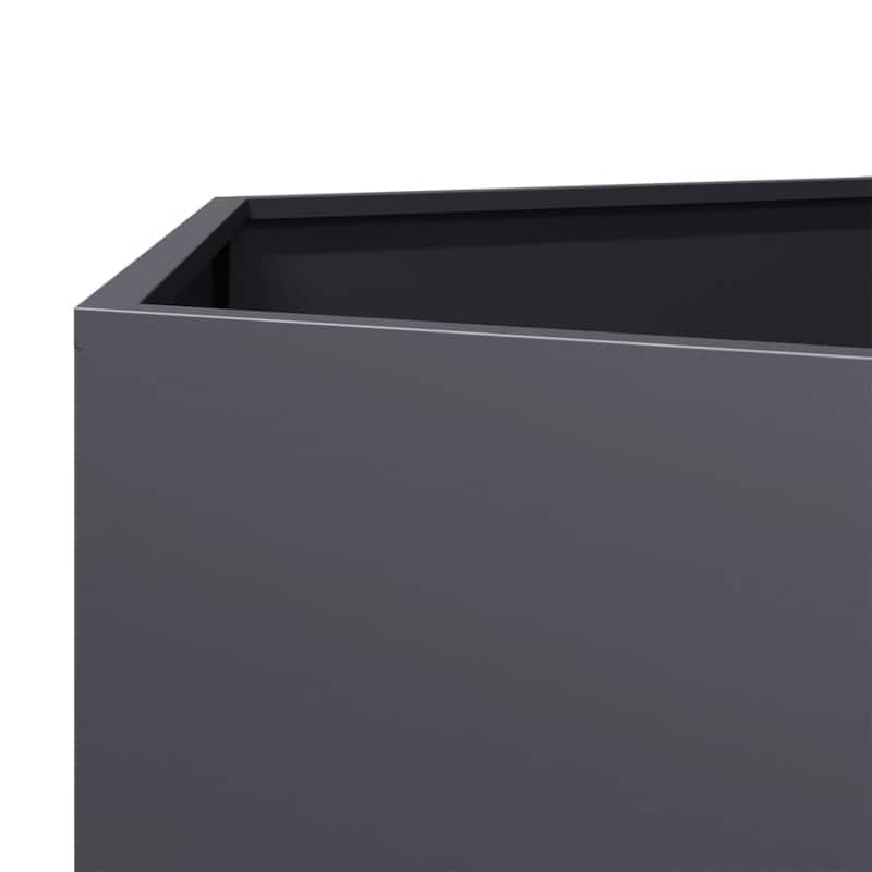 vidaXL Garden Planters Raised Vegetable Bed Elevated Flower Box Outdoor Steel