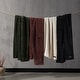 preview thumbnail 7 of 9, Kenneth Cole Textured Solid Plush Throw Blanket