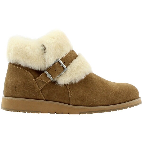 emu oxley fur cuff boot