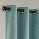 preview thumbnail 26 of 90, Linen Texture 100% Blackout Grommet Curtain Pair(2 panels)
