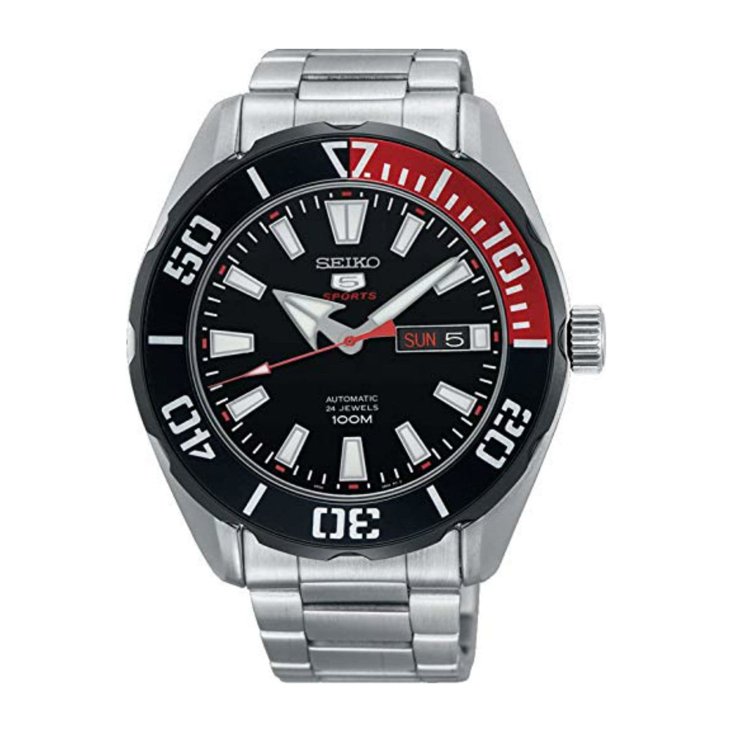 seiko sport 5 automatic 24 jewels