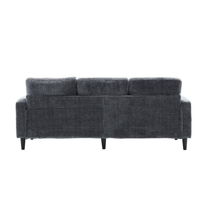 Modular Sleeper Sectional Sofa with Storage Ottoman