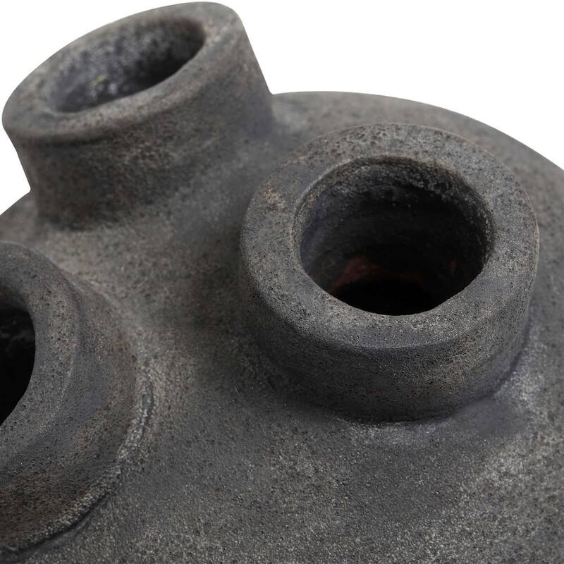 Vase Crop - ST - Dark grey