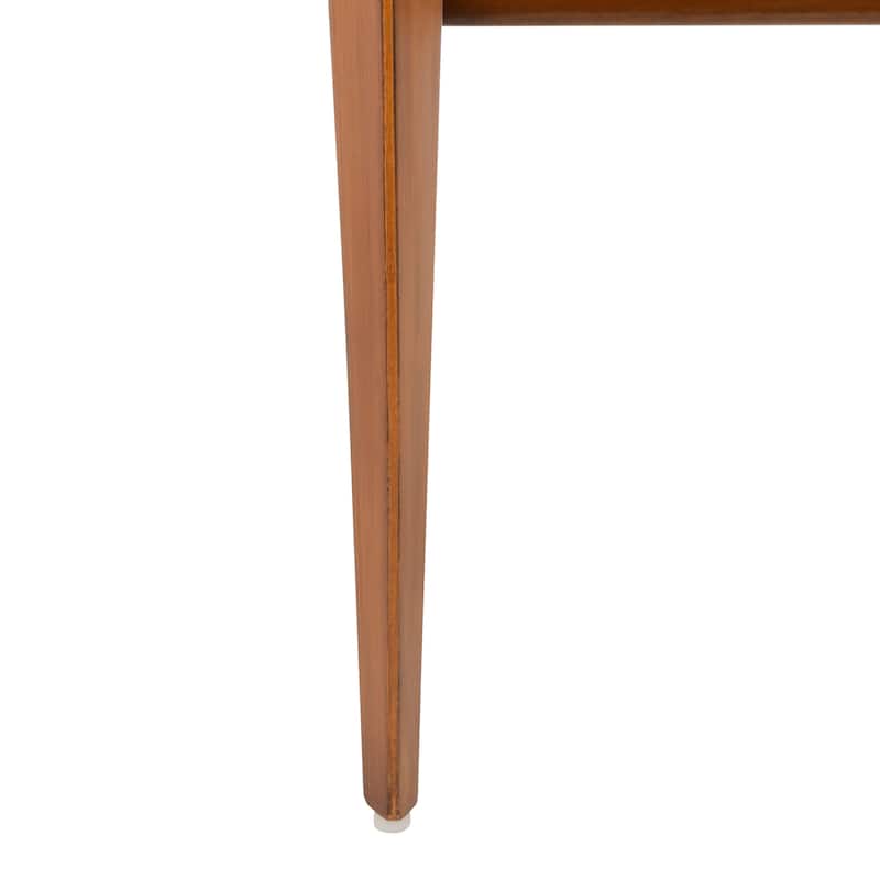 SAFAVIEH Couture Zenica Leather Safari Chair - 24.5" W x 30" L x 30" H - 25"W x 30"D x 30"H