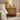 Studio London Zahra Japandi Nightstand Oak Bedside Table with Brass Handles