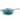 3.5 Quart Enameled Cast Iron Saute Pan W/ Lid in Turquoise Ombre