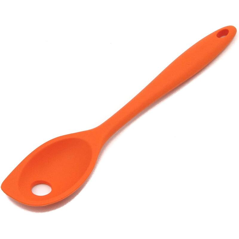 Chef Craft 11-Inch Premium Silicone Mixing Spoon - Orange