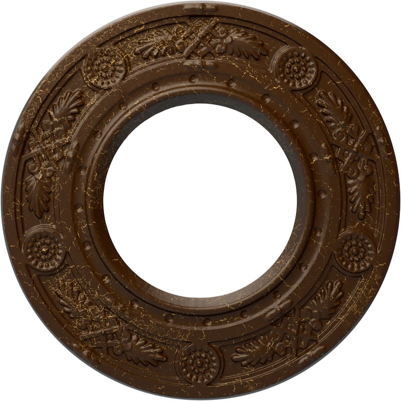 8"OD x 3 7/8"ID x 1/2"P Daniela Ceiling Medallion