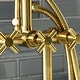 preview thumbnail 15 of 30, Concord Deck Mount Clawfoot Tub Faucet