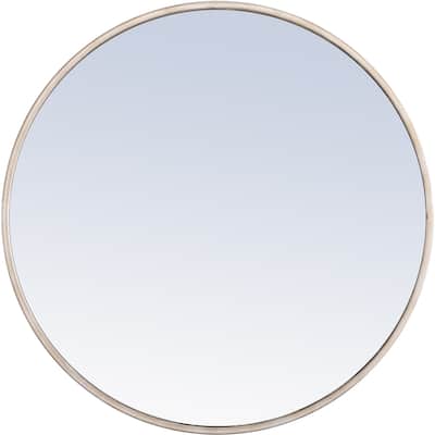 Elegant Lighting Eternity 24" Diameter Circular Metal Framed Wall