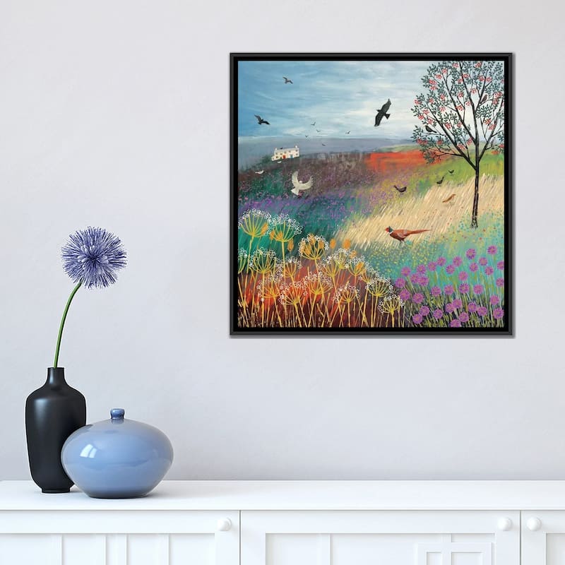 iCanvas "The Rowan Tree" by Jo Grundy Framed Canvas Print