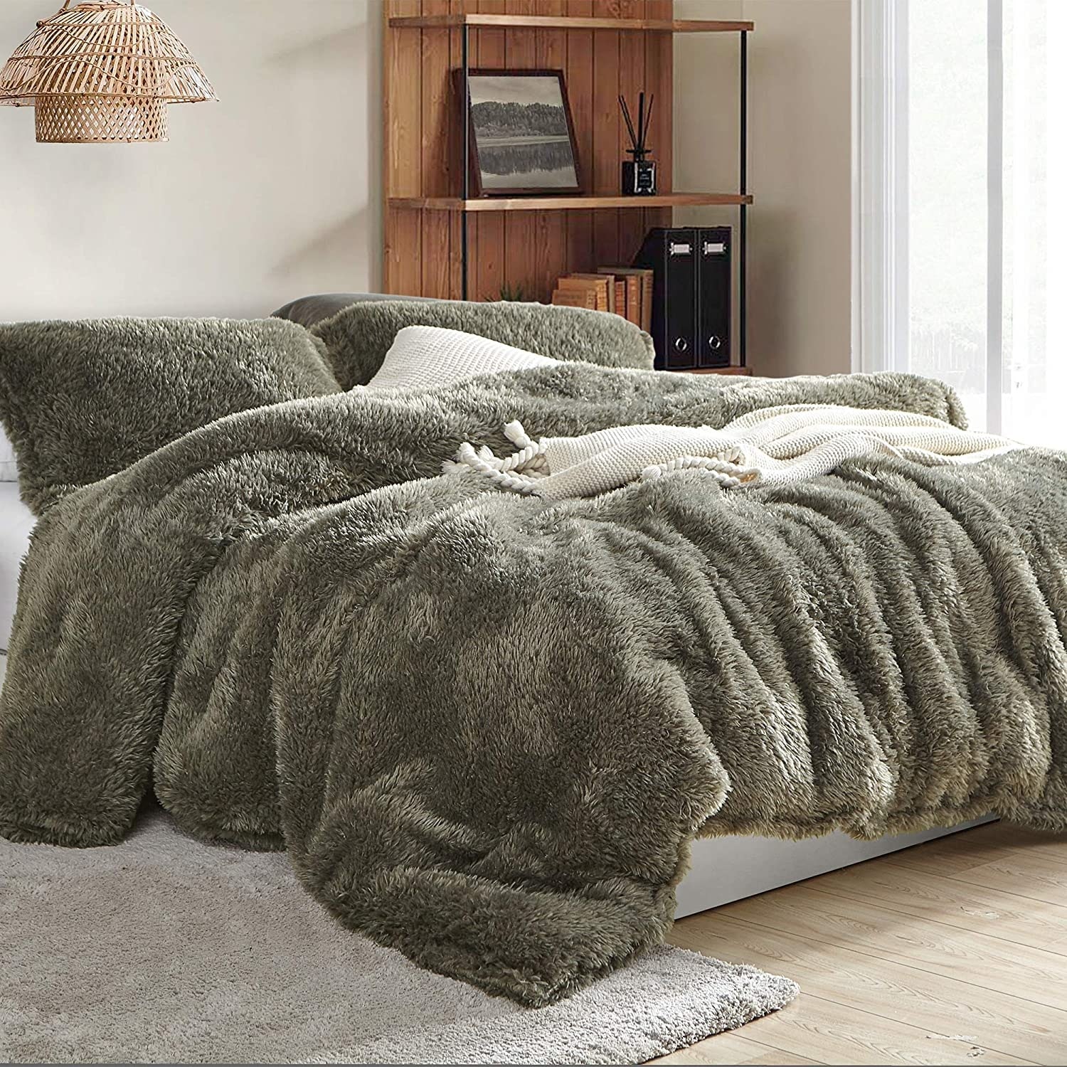 Coma Inducer® Comforter - Charcoal - Oversized Bedding