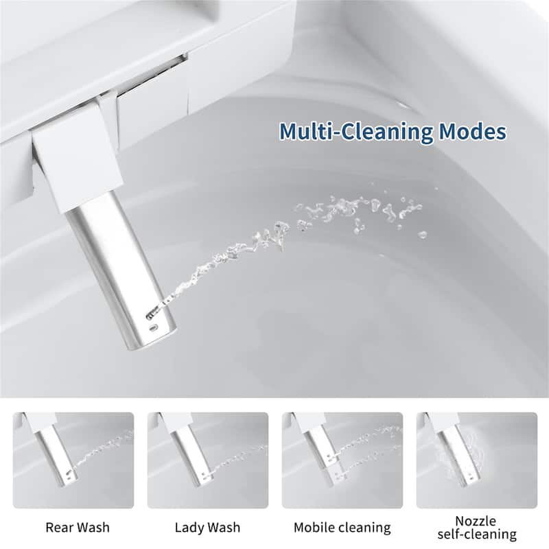 Tankless Smart Toilet with Auto Open/Close Lid