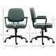 preview thumbnail 3 of 7, Home Office Chair with Swivel Wheels, Adjustable Height Computer Desk Chair, Microfiber Armchair with Tilt Function - N/A