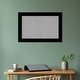 preview thumbnail 32 of 50, Amanti Art Basic Black Framed Magnetic Board