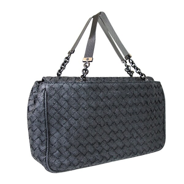 bottega veneta gray bag