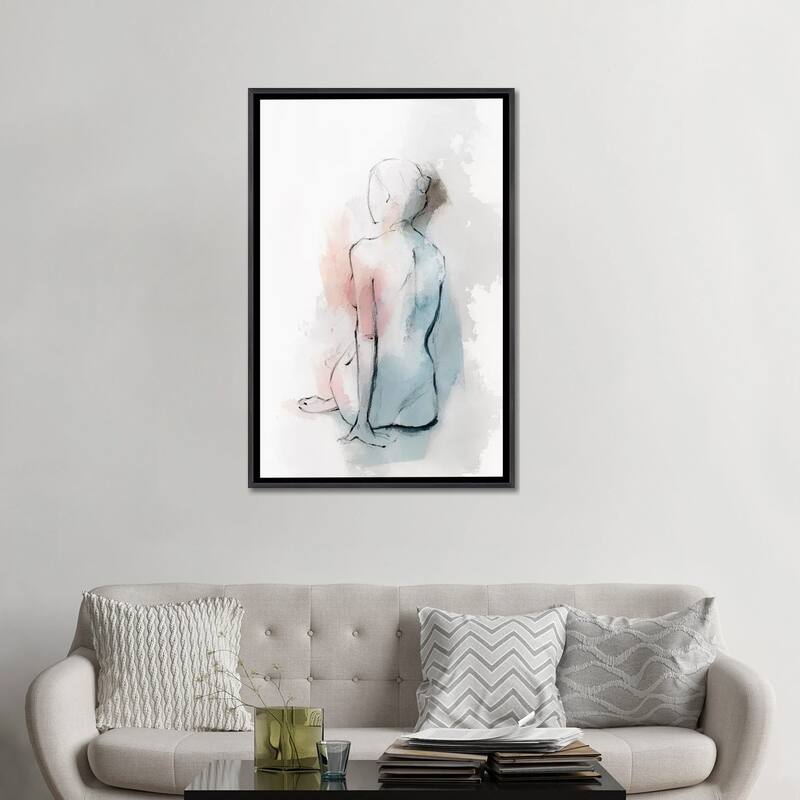 iCanvas "Pastel Woman II" by Isabelle Z Framed