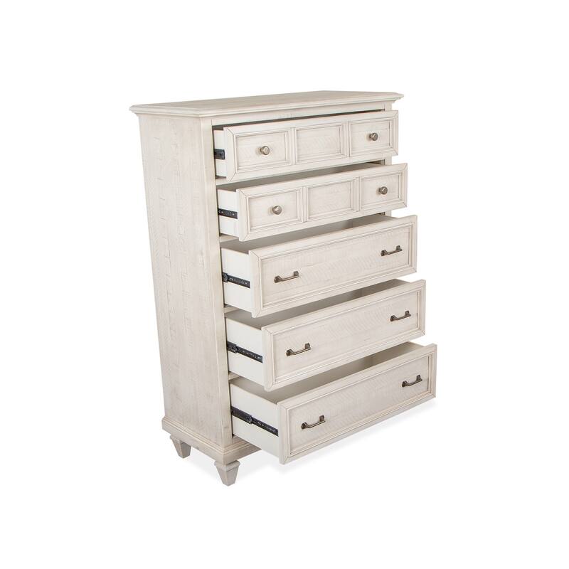 Magnussen Home Newport Alabaster Drawer Chest